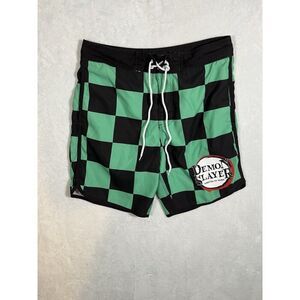 Demon Slayer: Kimetsu No Yaiba Tanjiro Swim Trunks Hot Topic Size Small